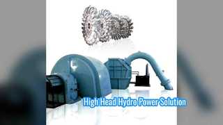 Solusi Hidro Kustom Generator Turbin Pelton Kepala Tinggi