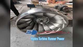 Hydro Turbine Runner OEM Fleksibel 10 MPa