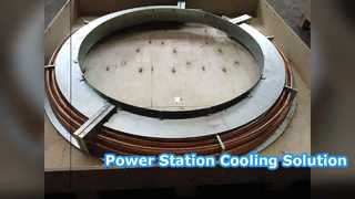 Solusi Pendingin Pembangkit Listrik 0-80C Pendingin Oli Udara