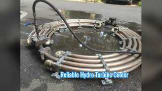 Hydro Turbine Oil Cooler 100Kg Pendinginan Yang Andal